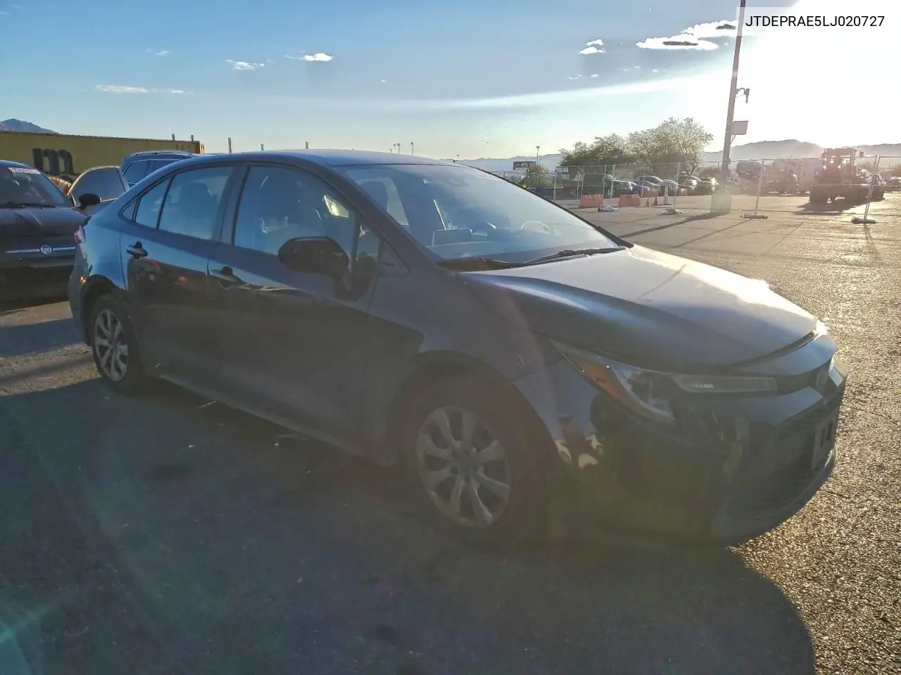 JTDEPRAE5LJ020727 2020 Toyota Corolla Le