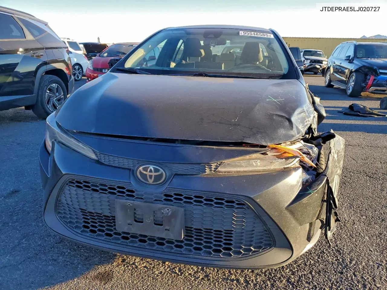 JTDEPRAE5LJ020727 2020 Toyota Corolla Le