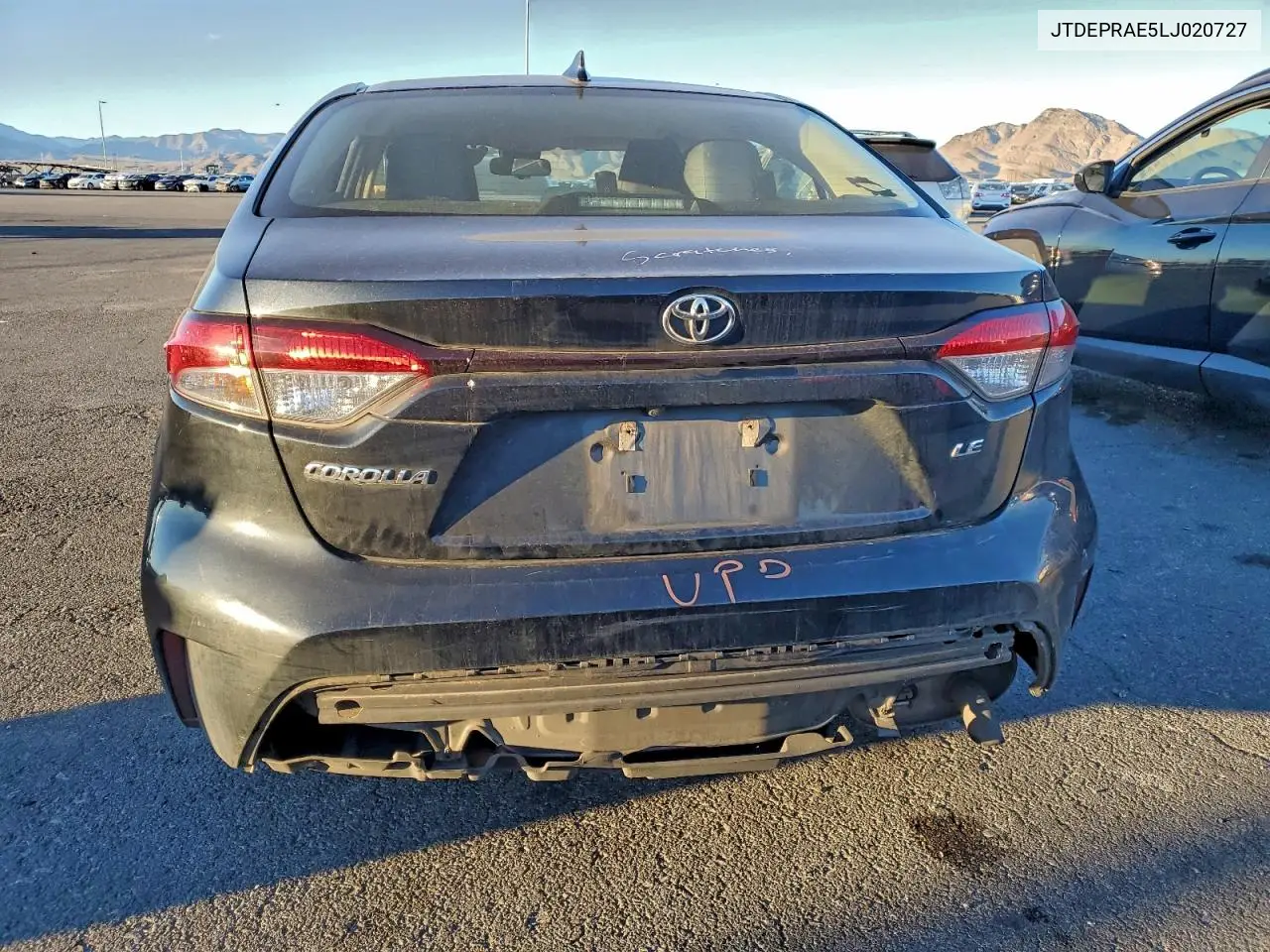 JTDEPRAE5LJ020727 2020 Toyota Corolla Le
