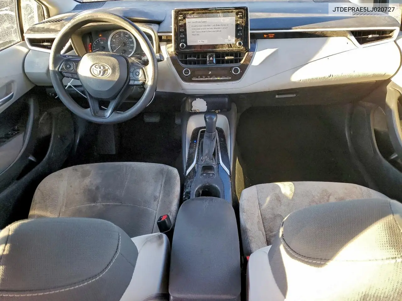 JTDEPRAE5LJ020727 2020 Toyota Corolla Le