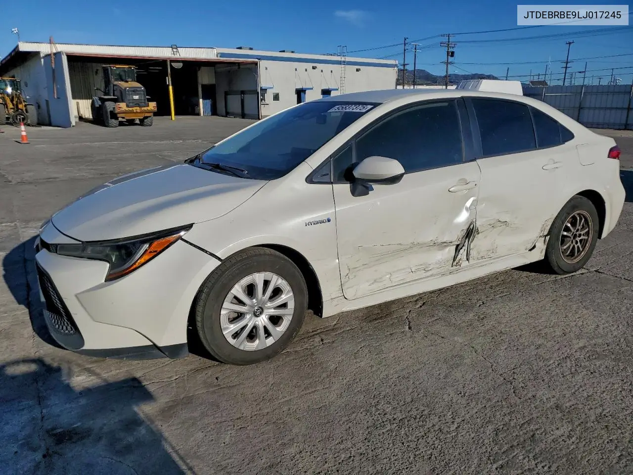 JTDEBRBE9LJ017245 2020 Toyota Corolla Le