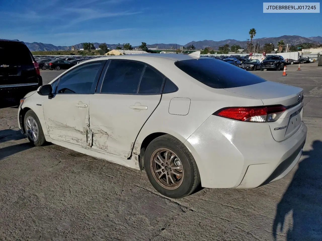 JTDEBRBE9LJ017245 2020 Toyota Corolla Le
