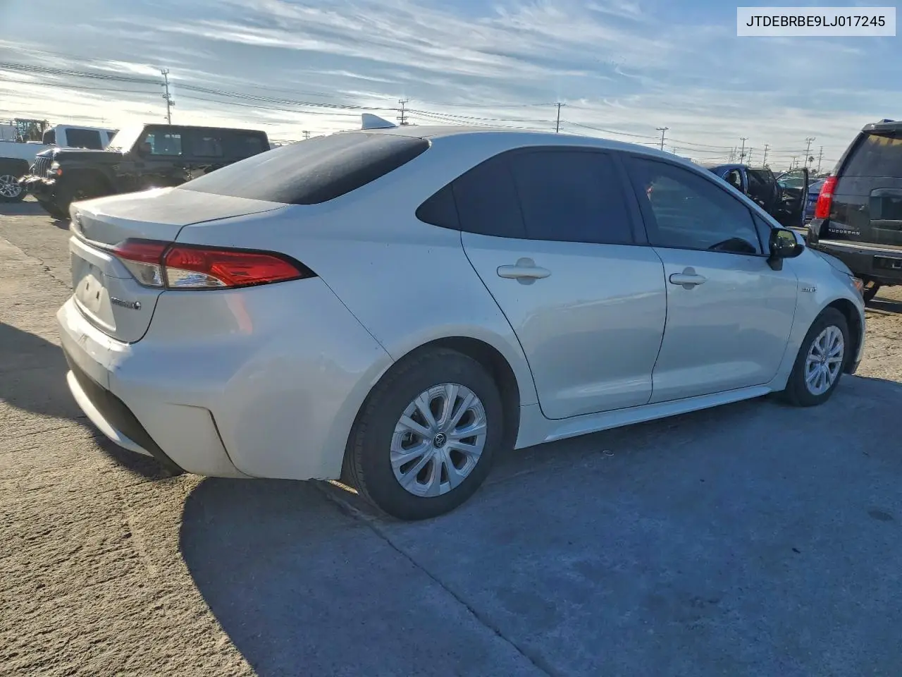 JTDEBRBE9LJ017245 2020 Toyota Corolla Le