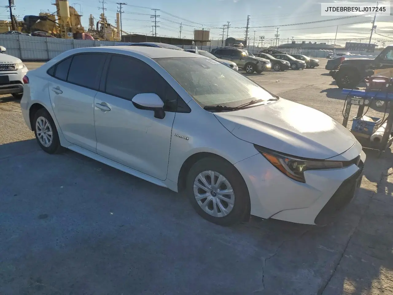 JTDEBRBE9LJ017245 2020 Toyota Corolla Le