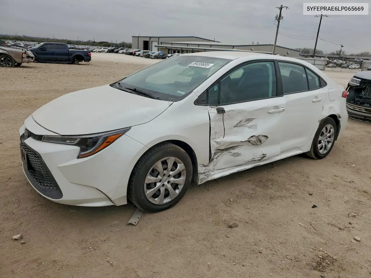 5YFEPRAE6LP065669 2020 Toyota Corolla Le