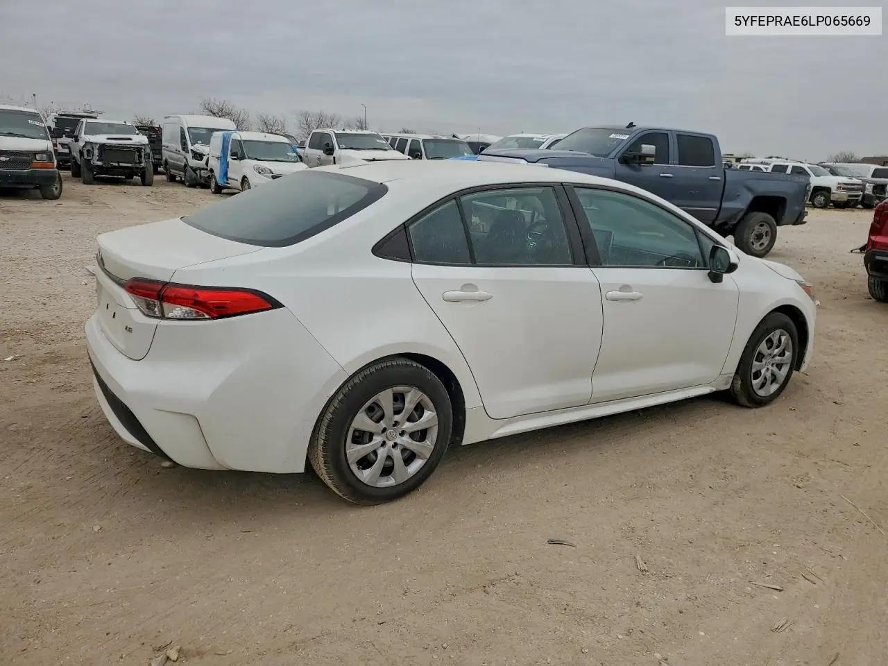 5YFEPRAE6LP065669 2020 Toyota Corolla Le