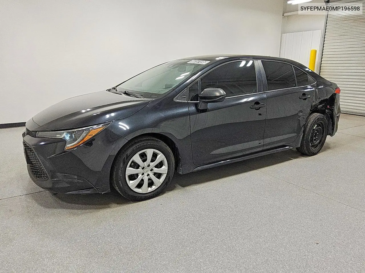 2021 Toyota Corolla Le VIN: 5YFEPMAE0MP196598 Lot: 58357496
