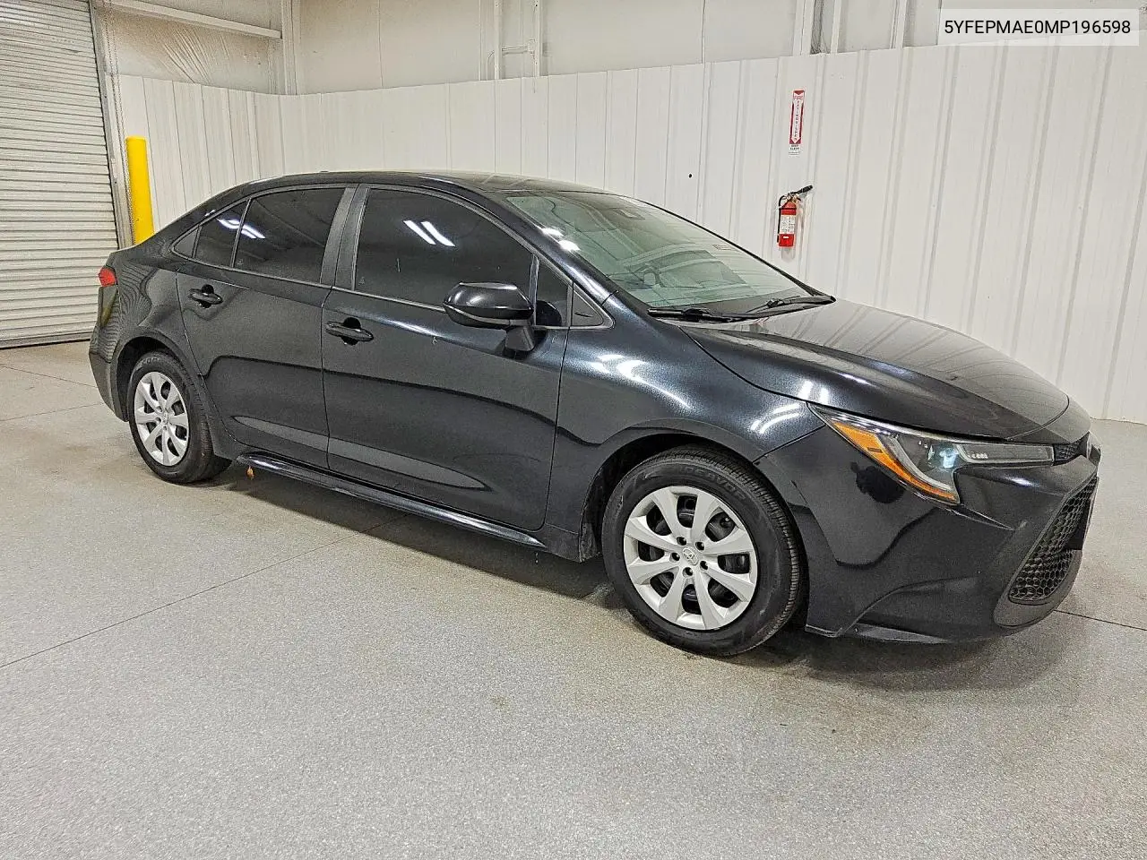 2021 Toyota Corolla Le VIN: 5YFEPMAE0MP196598 Lot: 58357496