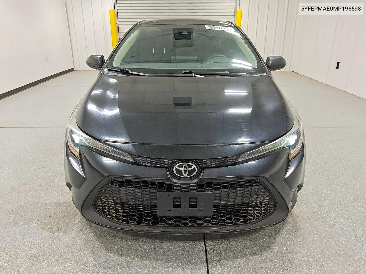 2021 Toyota Corolla Le VIN: 5YFEPMAE0MP196598 Lot: 58357496