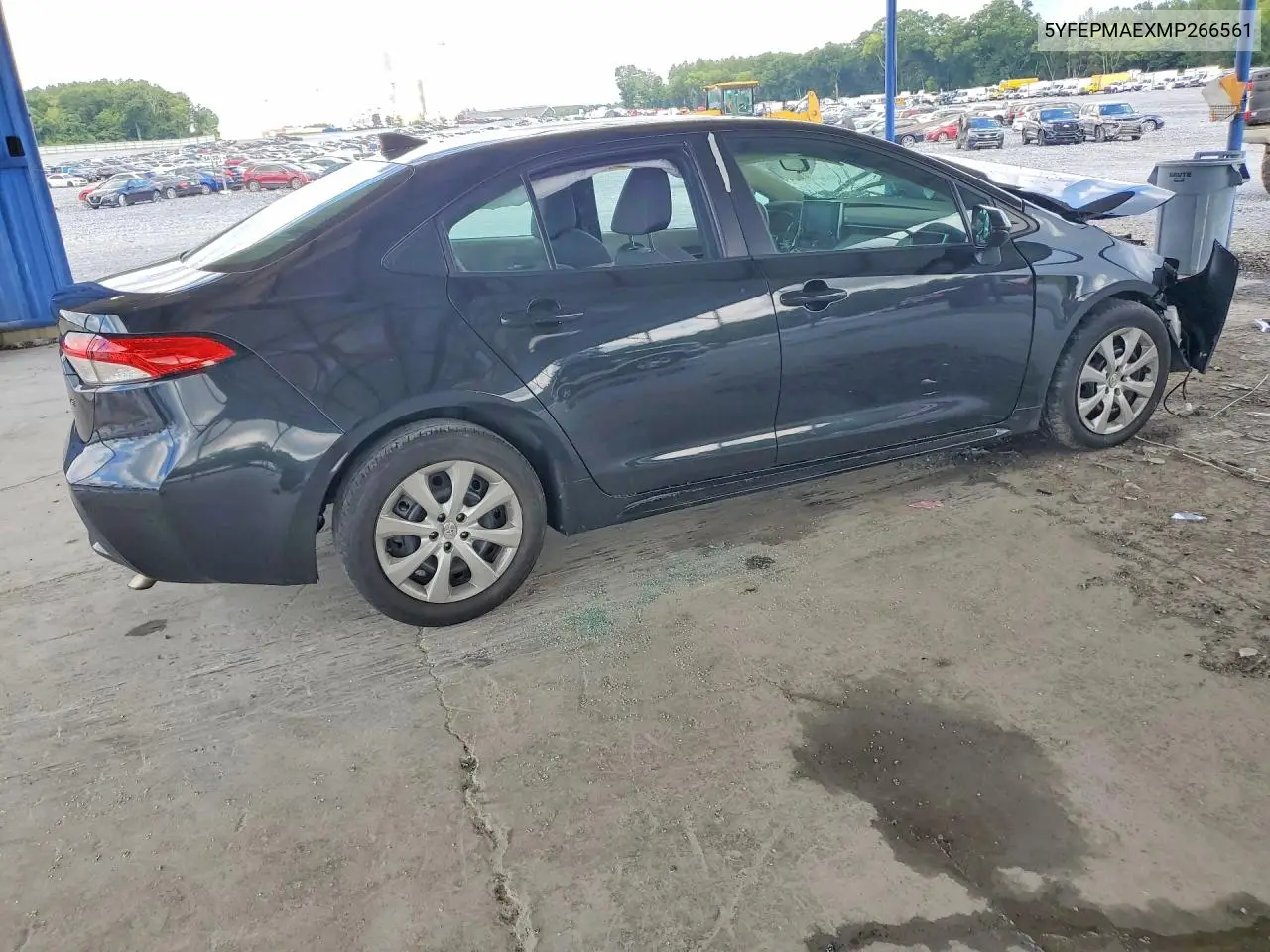 2021 Toyota Corolla Le VIN: 5YFEPMAEXMP266561 Lot: 61326246