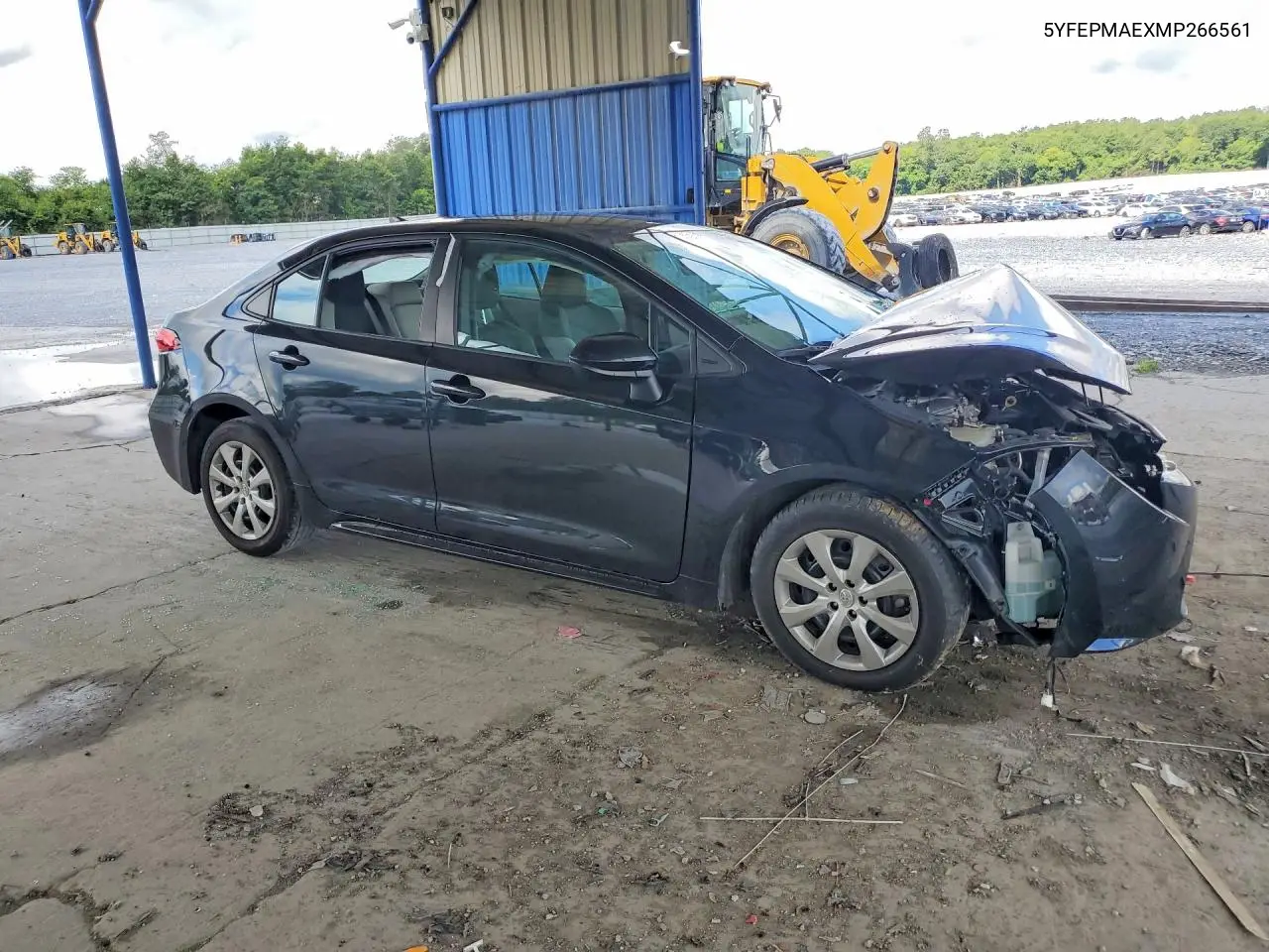 2021 Toyota Corolla Le VIN: 5YFEPMAEXMP266561 Lot: 61326246