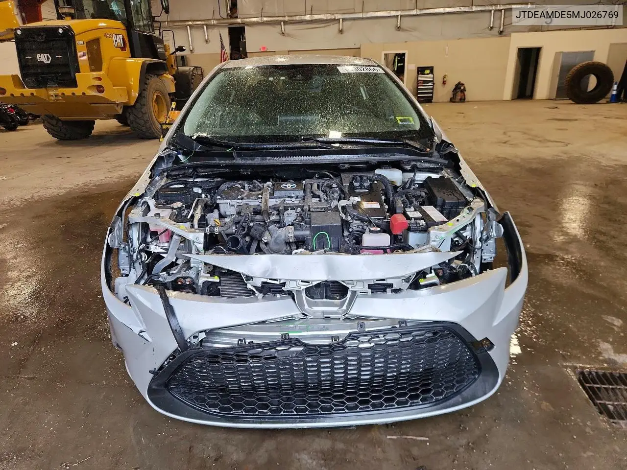 2021 Toyota Corolla Le VIN: JTDEAMDE5MJ026769 Lot: 61902866