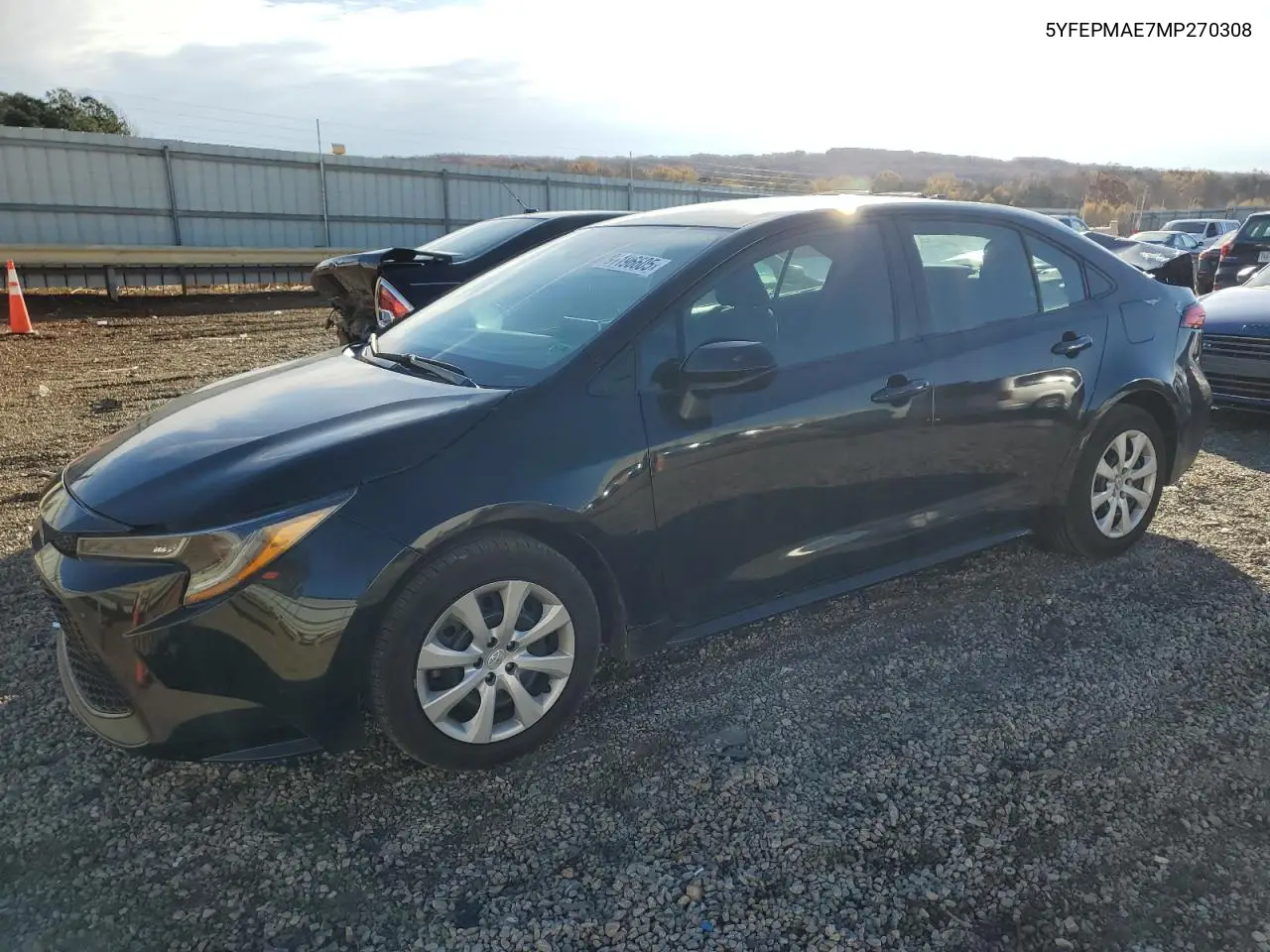 5YFEPMAE7MP270308 2021 Toyota Corolla Le