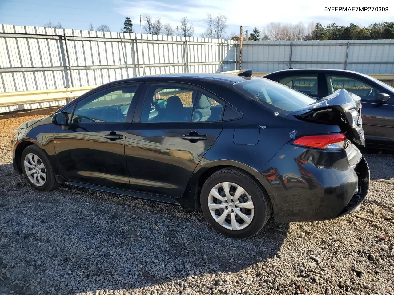 5YFEPMAE7MP270308 2021 Toyota Corolla Le