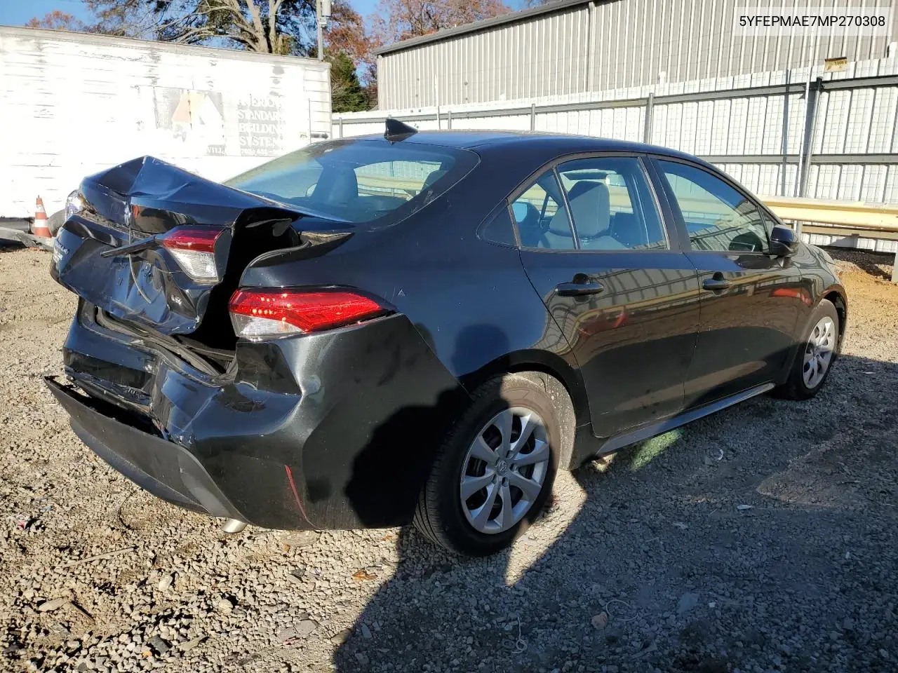 5YFEPMAE7MP270308 2021 Toyota Corolla Le