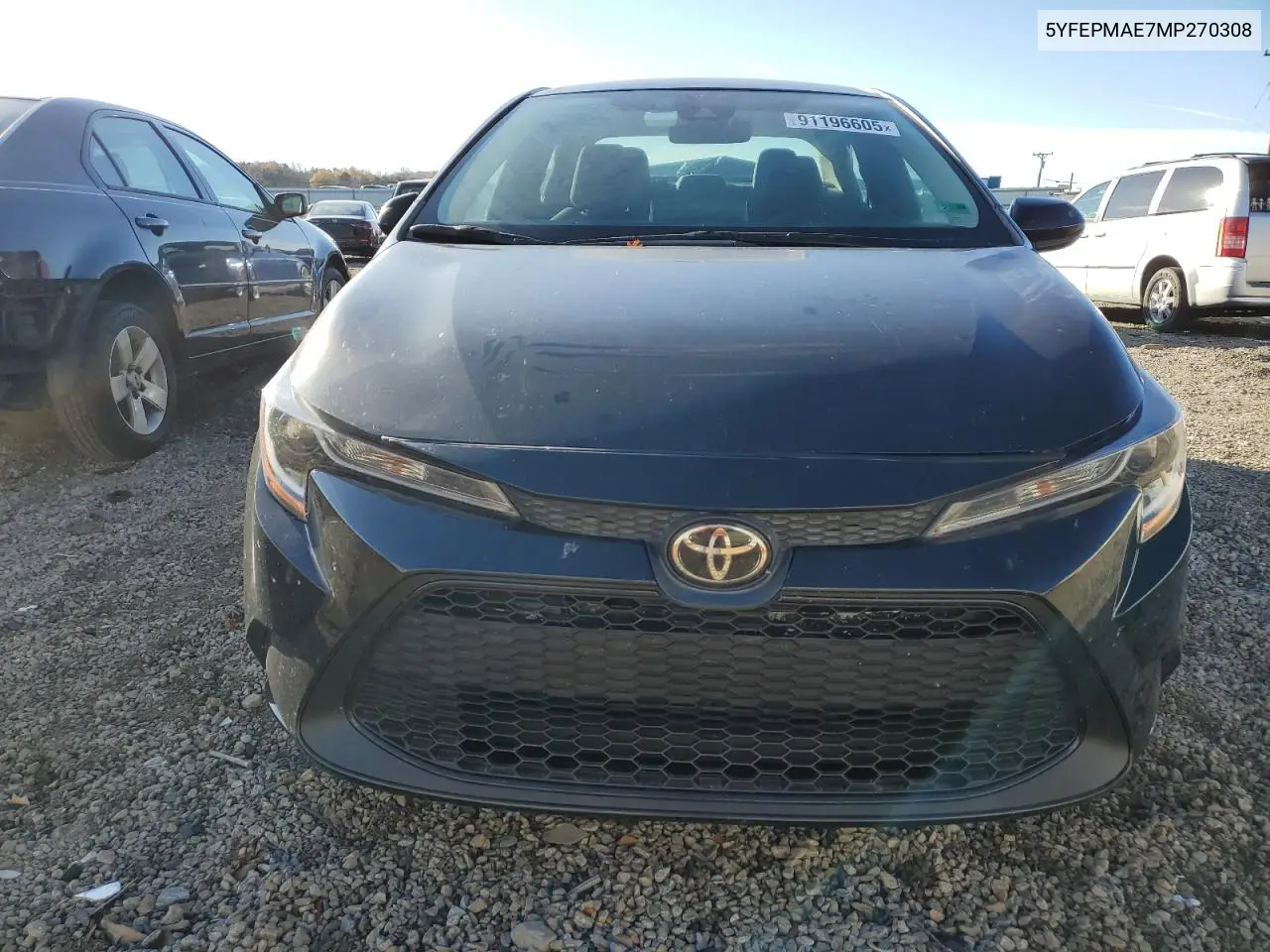 5YFEPMAE7MP270308 2021 Toyota Corolla Le