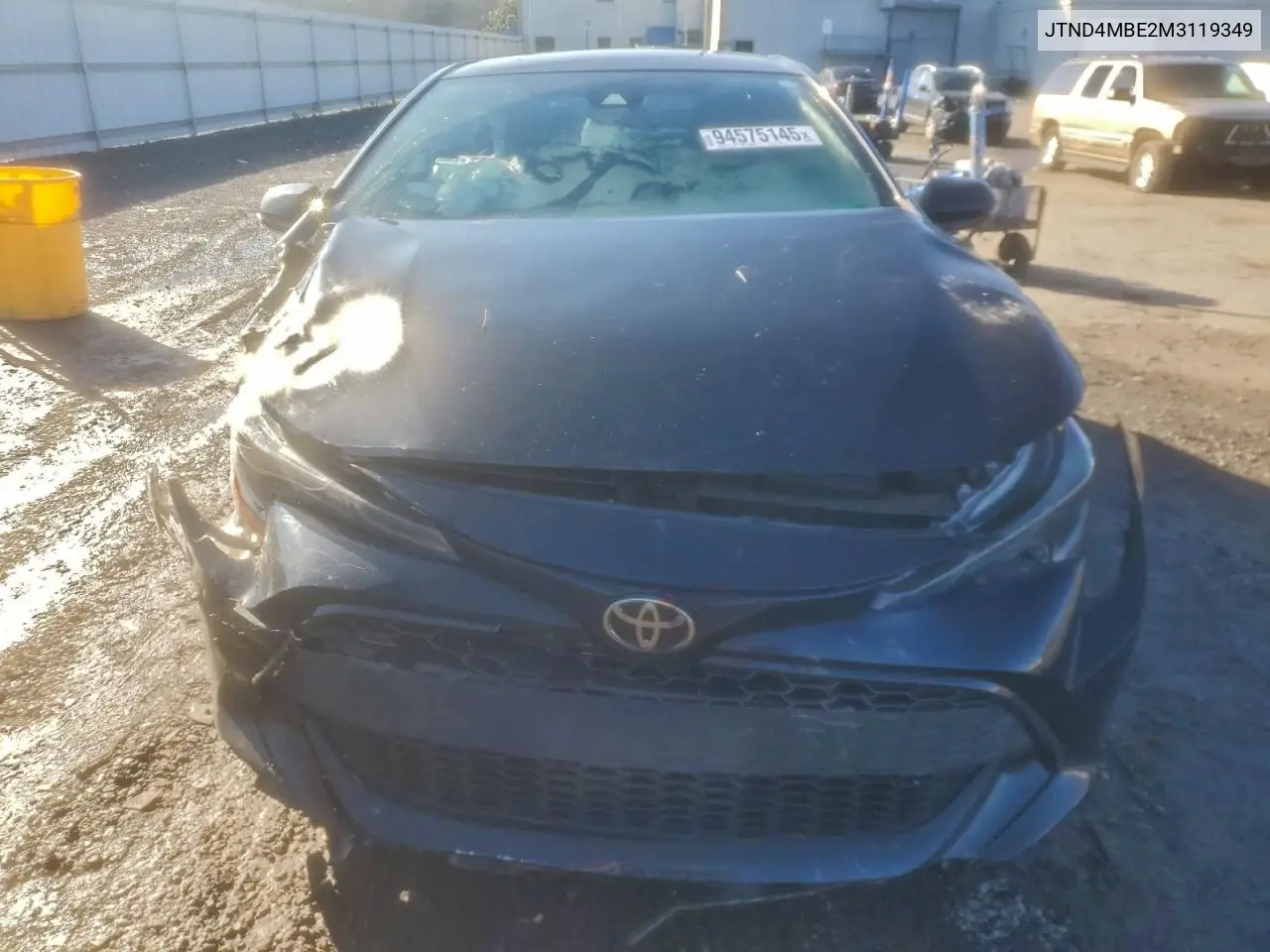 JTND4MBE2M3119349 2021 Toyota Corolla Se