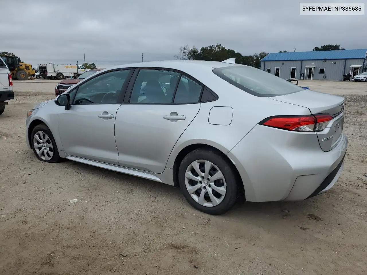 5YFEPMAE1NP386685 2022 Toyota Corolla Le