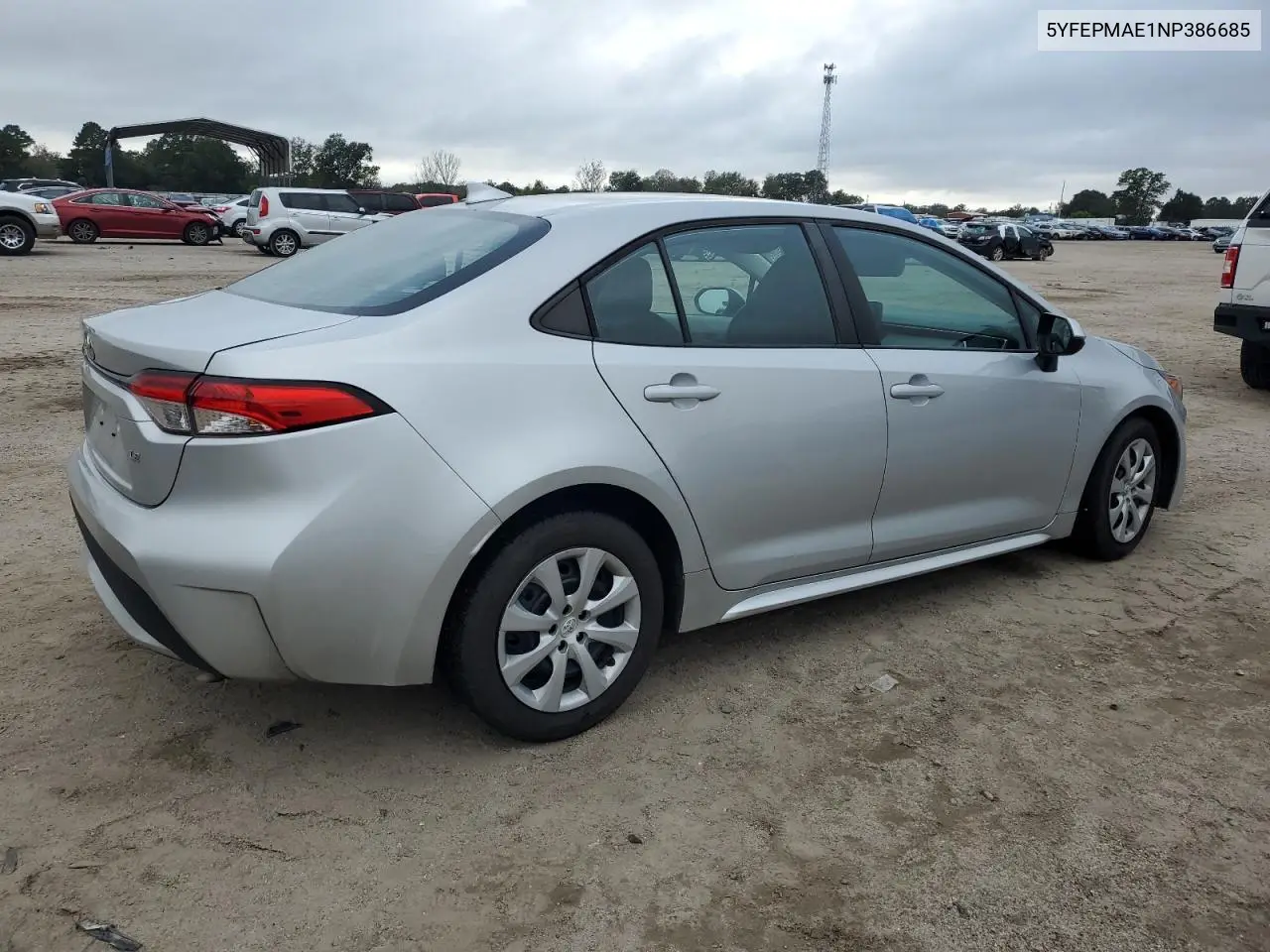 5YFEPMAE1NP386685 2022 Toyota Corolla Le