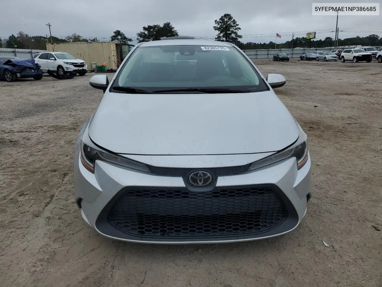 5YFEPMAE1NP386685 2022 Toyota Corolla Le