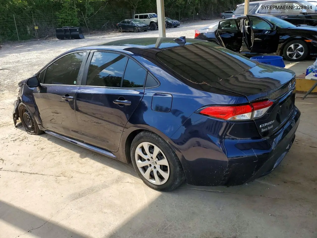5YFEPMAE6NP328894 2022 Toyota Corolla Le