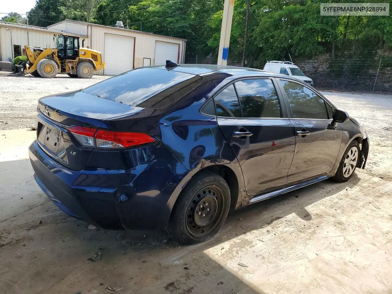5YFEPMAE6NP328894 2022 Toyota Corolla Le