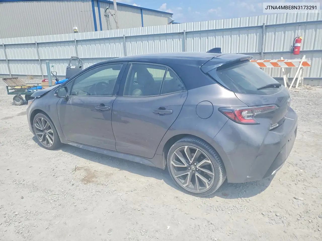 2022 Toyota Corolla Xse VIN: JTNA4MBE8N3173291 Lot: 61230206