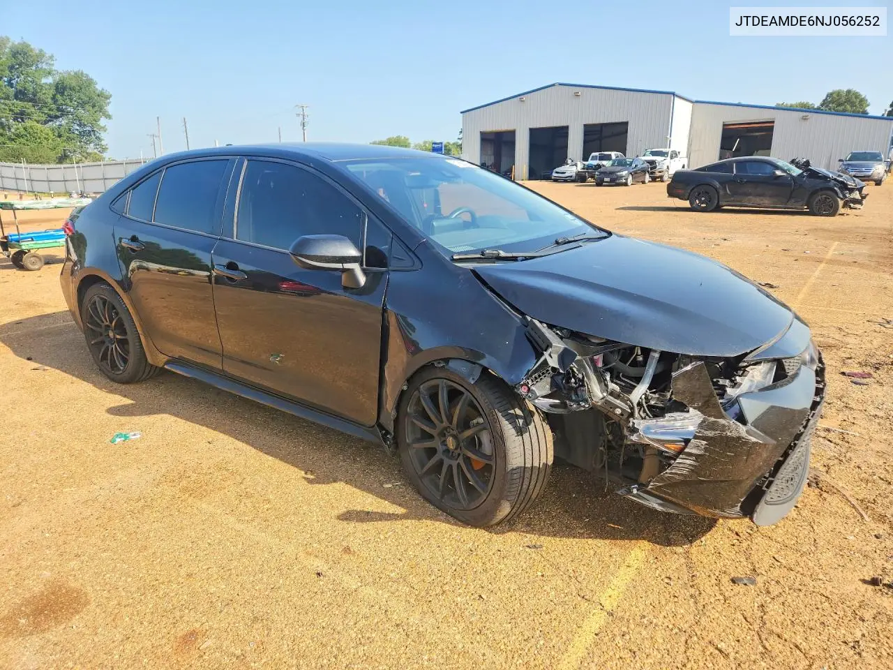 2022 Toyota Corolla Le VIN: JTDEAMDE6NJ056252 Lot: 61880286