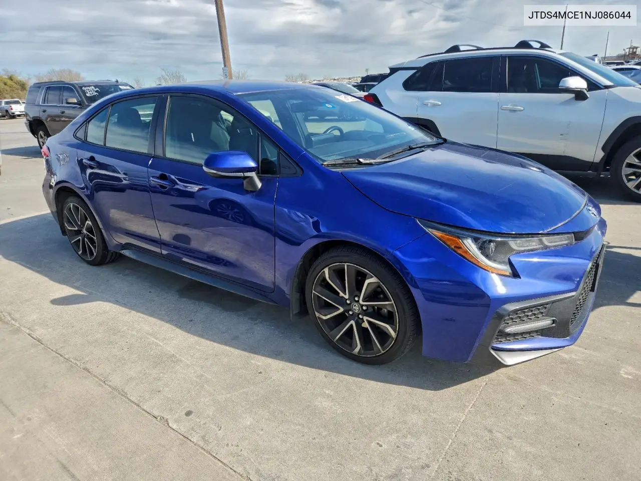 2022 Toyota Corolla Se VIN: JTDS4MCE1NJ086044 Lot: 72419295