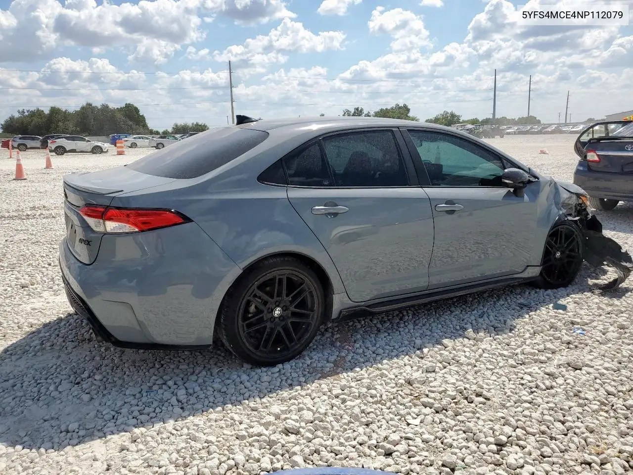 5YFS4MCE4NP112079 2022 Toyota Corolla Se