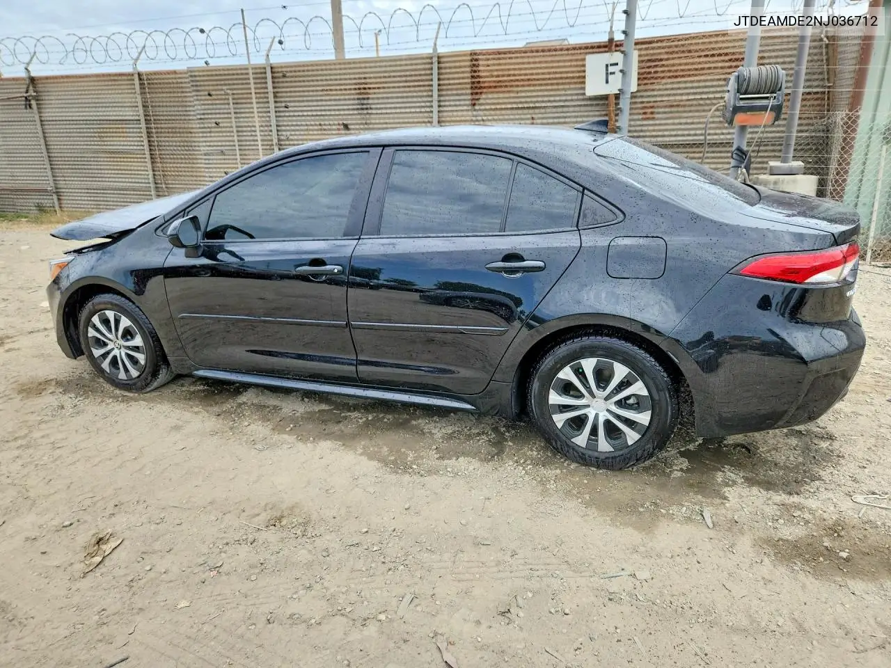 2022 Toyota Corolla Le VIN: JTDEAMDE2NJ036712 Lot: 85972005