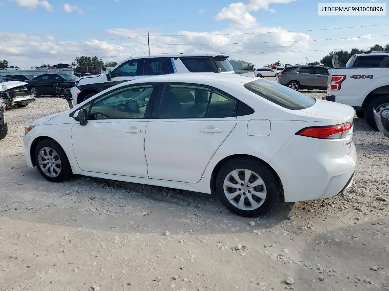 JTDEPMAE9N3008896 2022 Toyota Corolla Le