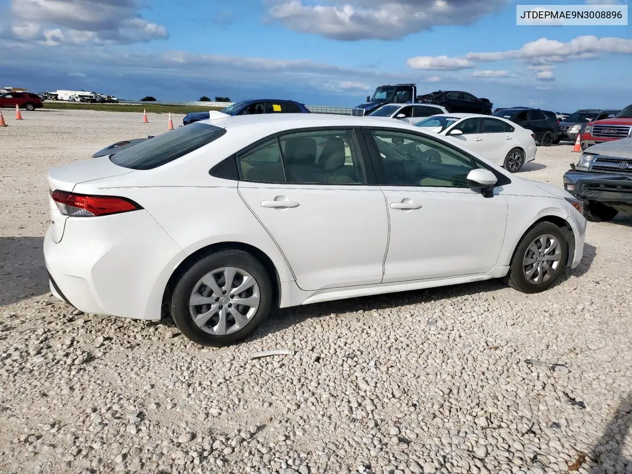 JTDEPMAE9N3008896 2022 Toyota Corolla Le