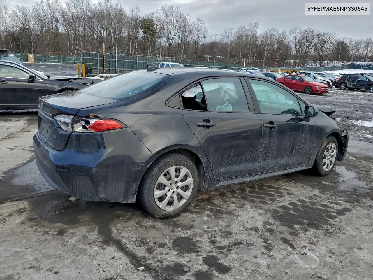 5YFEPMAE6NP330645 2022 Toyota Corolla Le