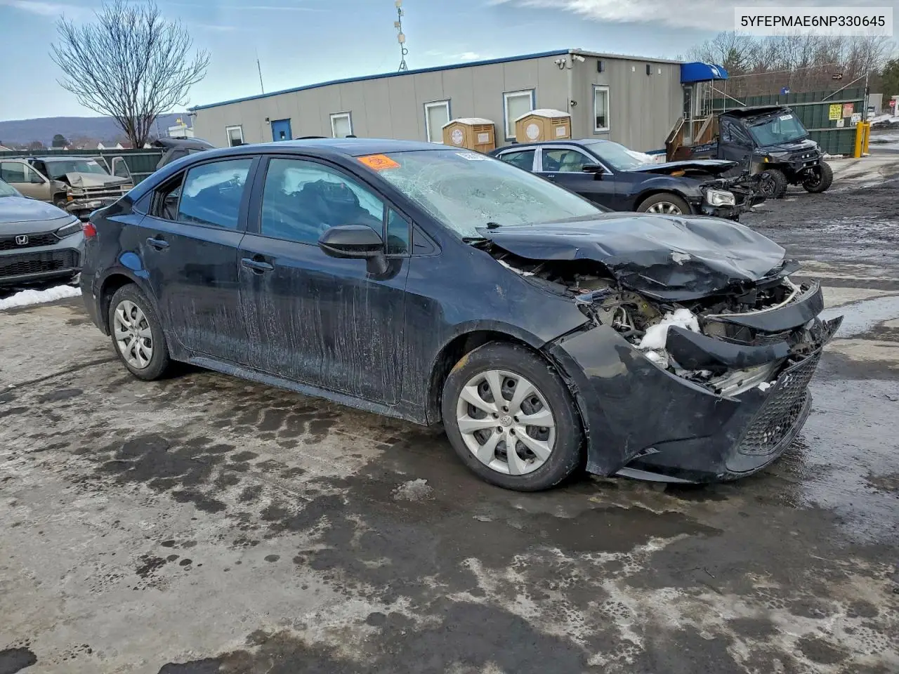5YFEPMAE6NP330645 2022 Toyota Corolla Le