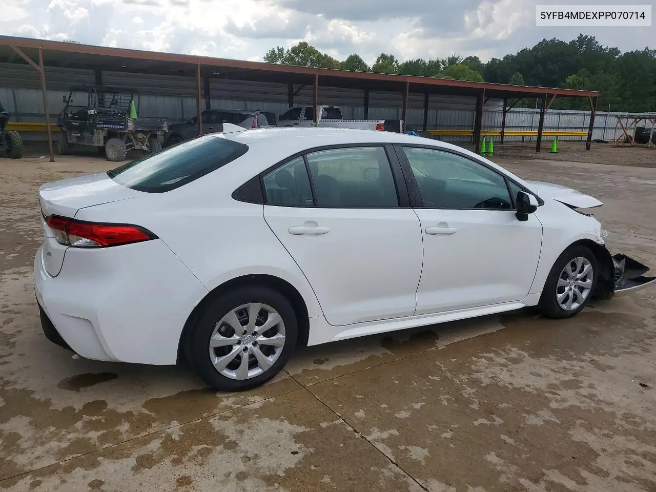 2023 Toyota Corolla Le VIN: 5YFB4MDEXPP070714 Lot: 58539996