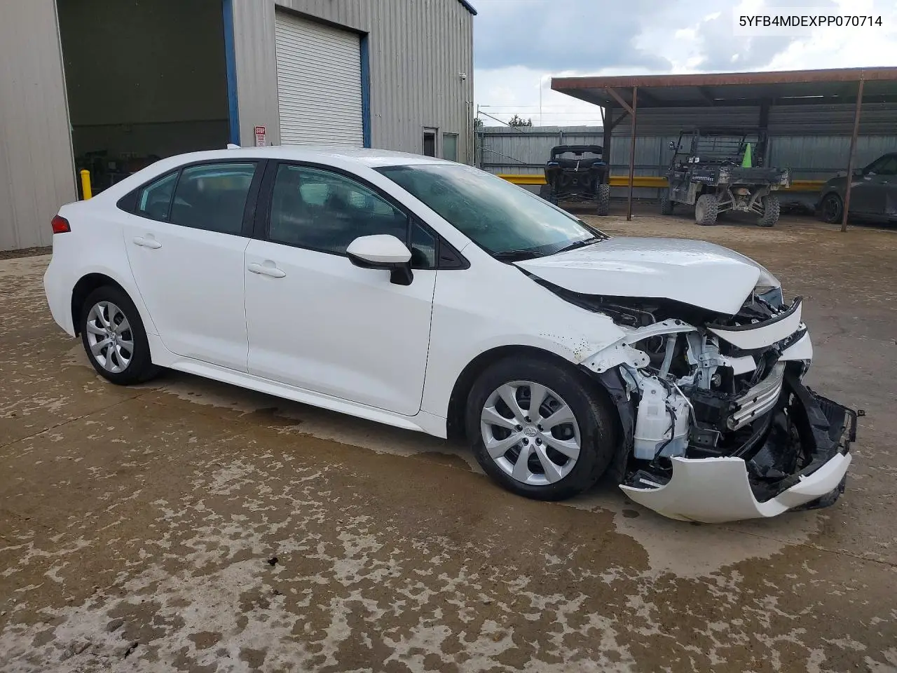 2023 Toyota Corolla Le VIN: 5YFB4MDEXPP070714 Lot: 58539996