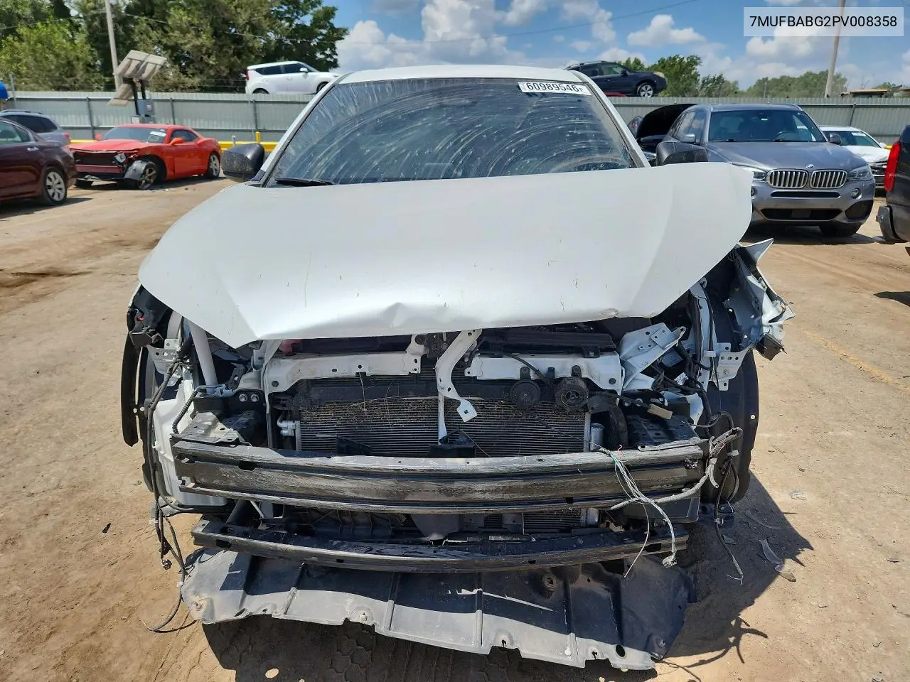 2023 Toyota Corolla Cross Hybrid S VIN: 7MUFBABG2PV008358 Lot: 60989546
