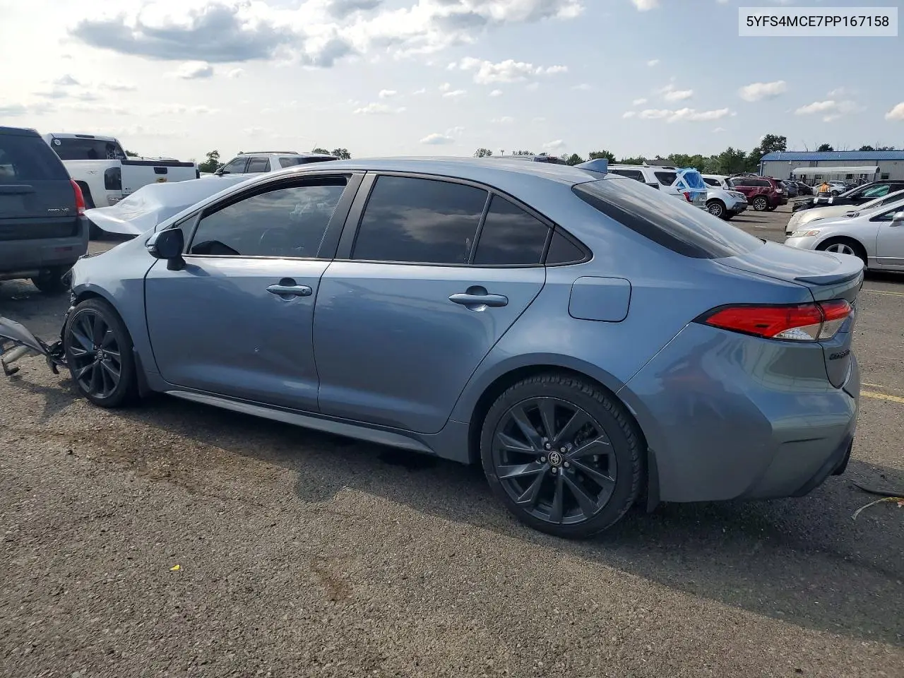2023 Toyota Corolla Se VIN: 5YFS4MCE7PP167158 Lot: 61148146
