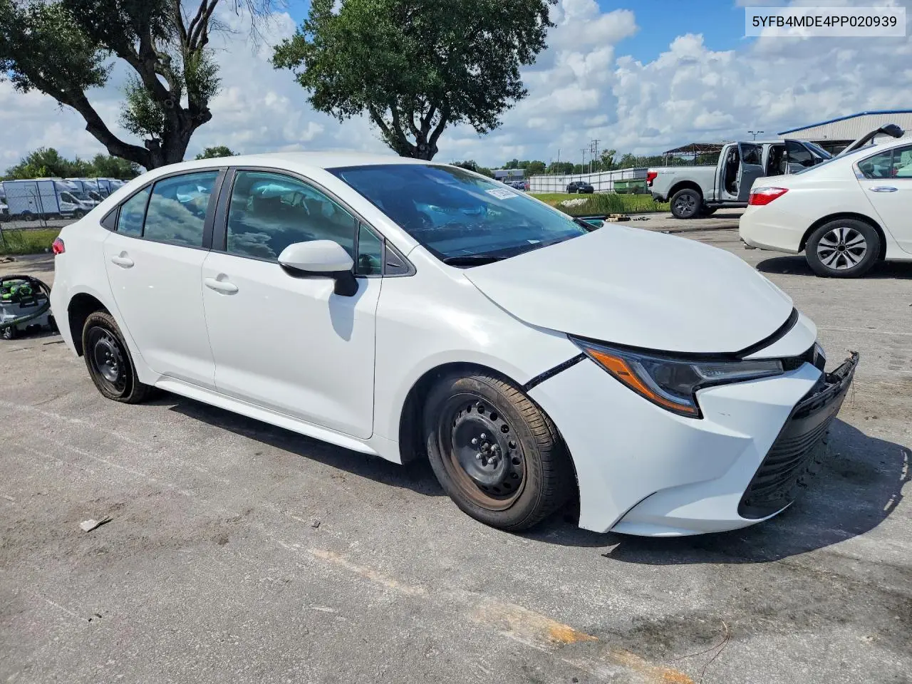 2023 Toyota Corolla Le VIN: 5YFB4MDE4PP020939 Lot: 61298386