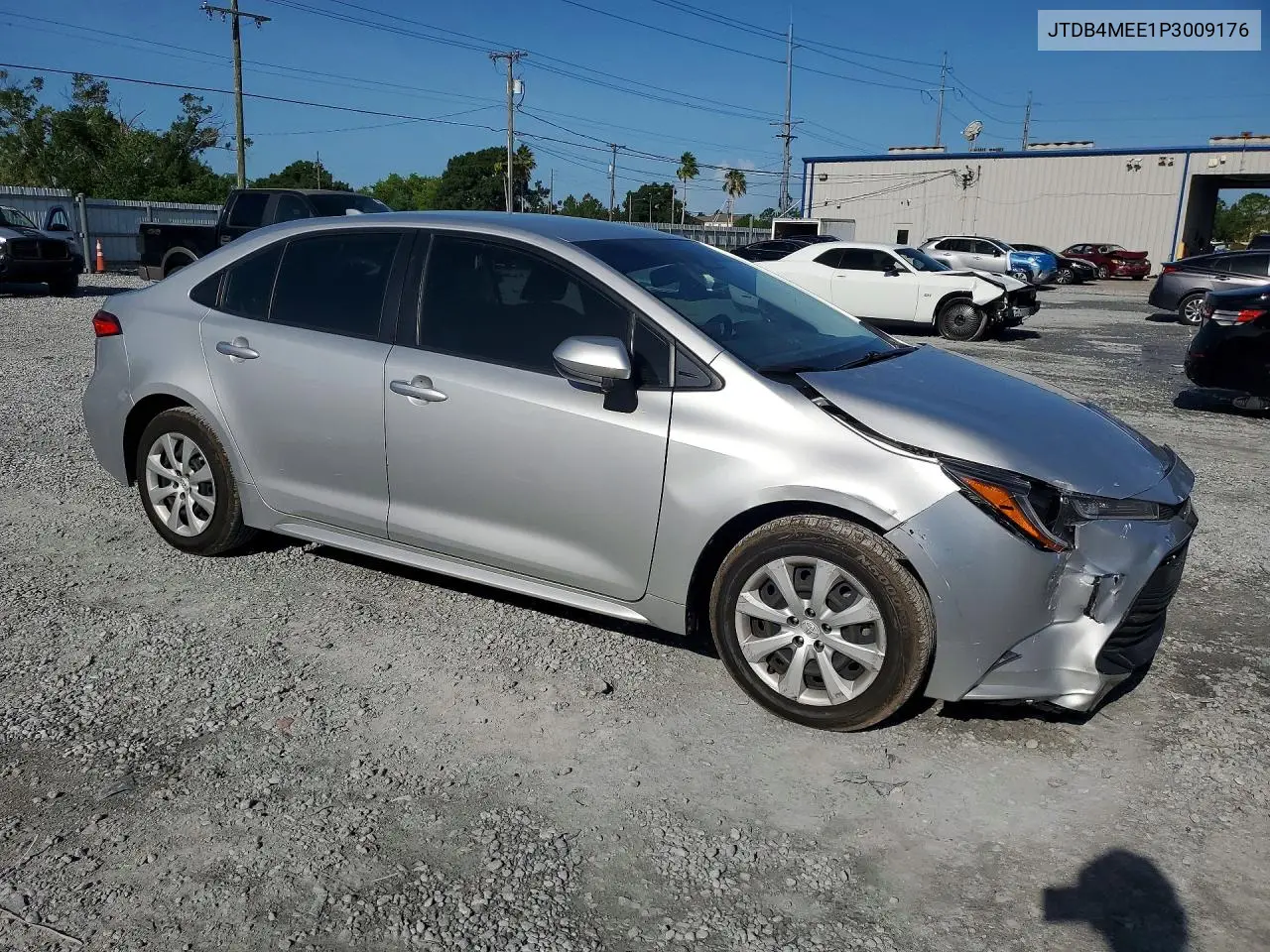 2023 Toyota Corolla Le VIN: JTDB4MEE1P3009176 Lot: 62247436