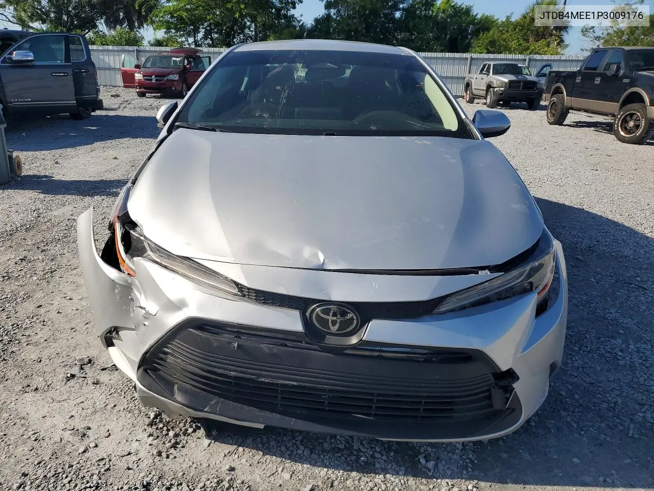 2023 Toyota Corolla Le VIN: JTDB4MEE1P3009176 Lot: 62247436