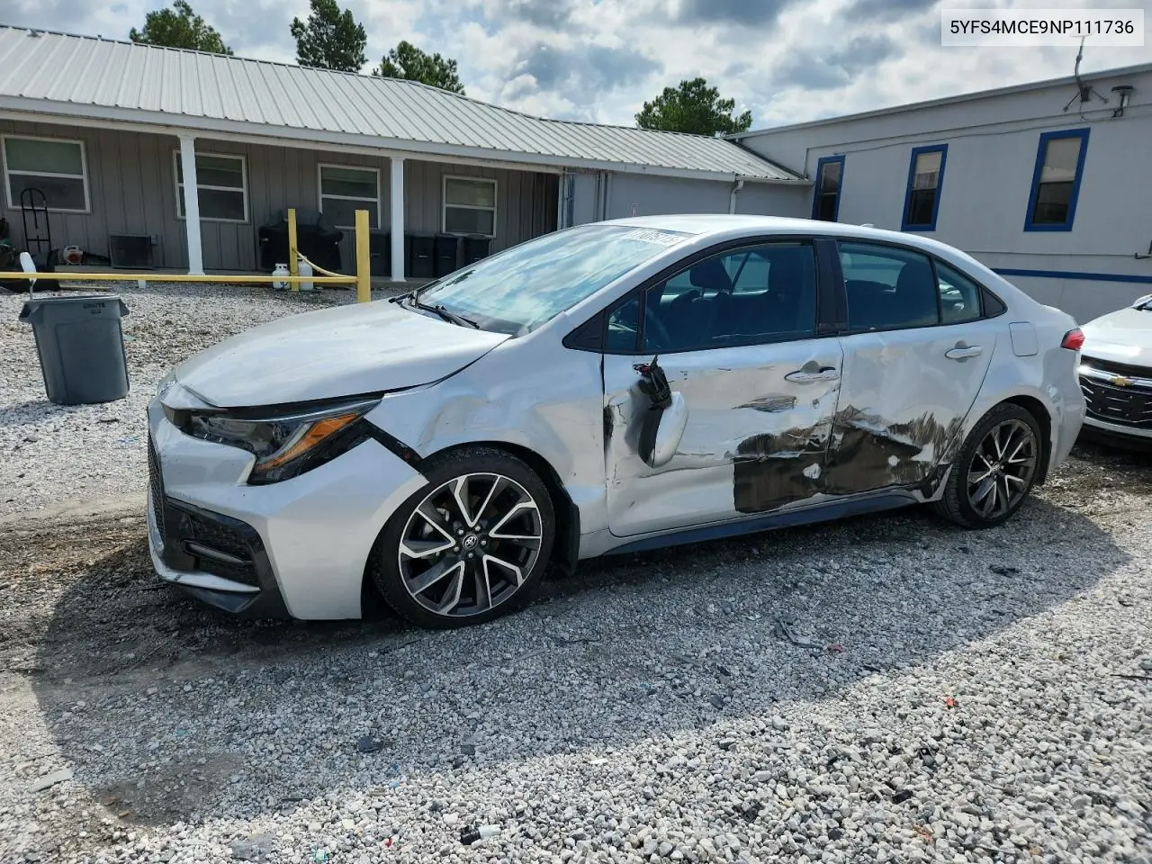 5YFS4MCE9NP111736 2022 Toyota Corolla Se