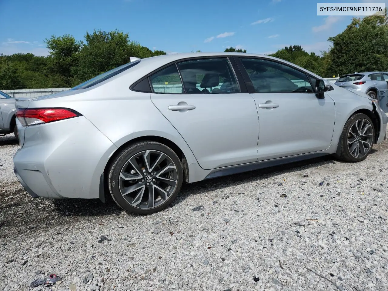 5YFS4MCE9NP111736 2022 Toyota Corolla Se