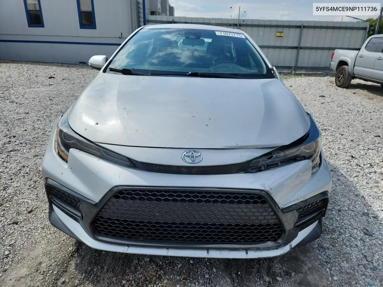 5YFS4MCE9NP111736 2022 Toyota Corolla Se
