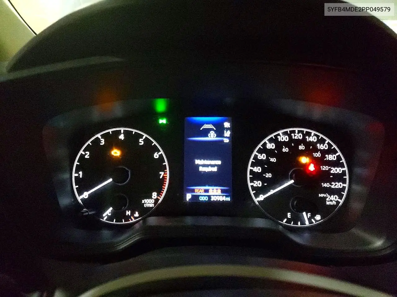 5YFB4MDE2PP049579 2023 Toyota Corolla Le
