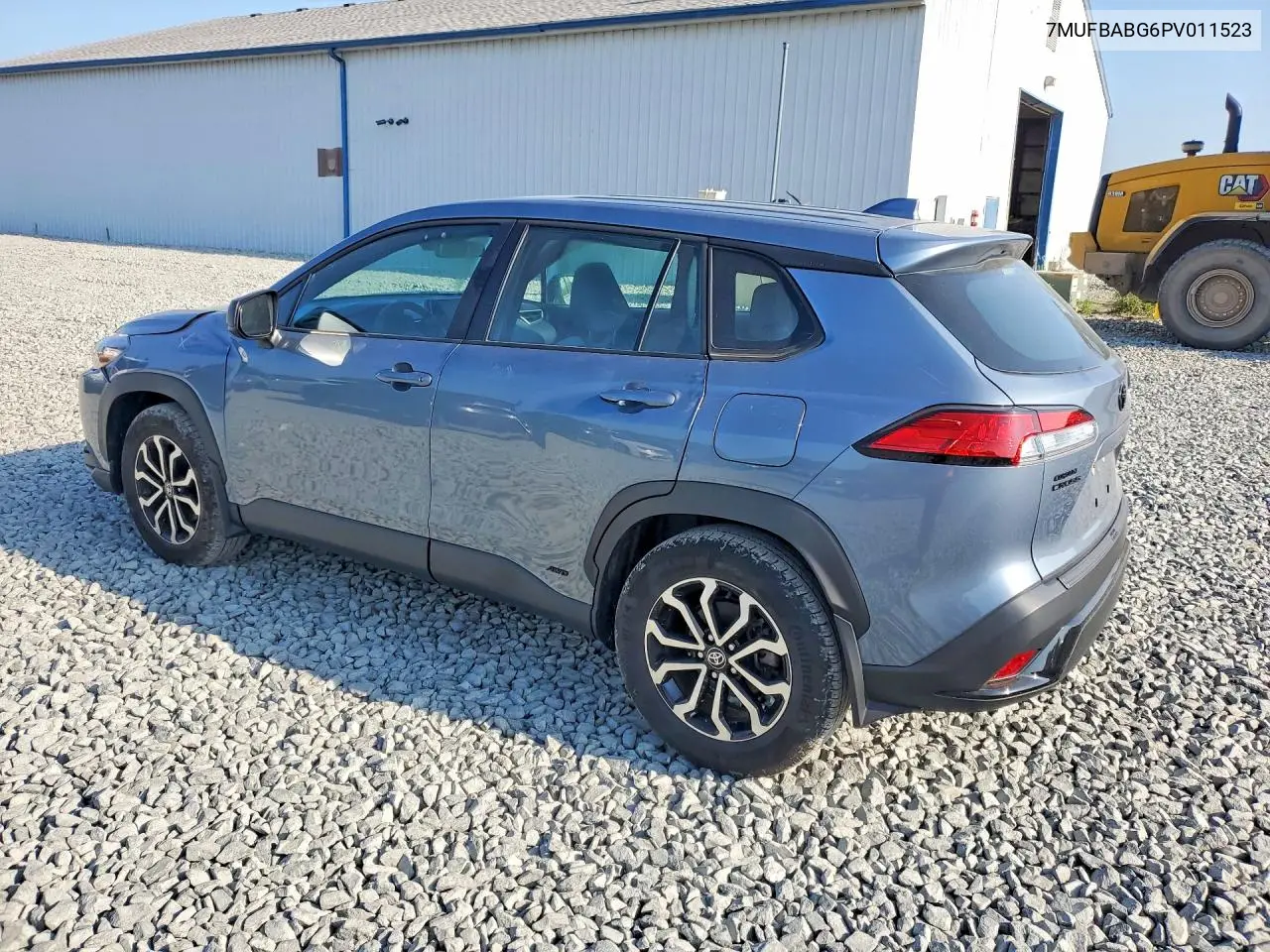 2023 Toyota Corolla Cross Hybrid S VIN: 7MUFBABG6PV011523 Lot: 85607265