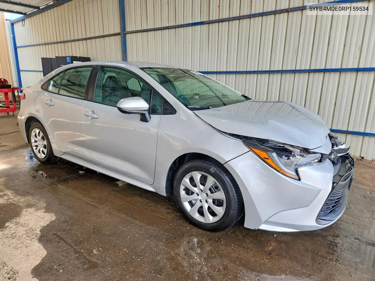 2024 Toyota Corolla Le VIN: 5YFB4MDE0RP159534 Lot: 55951706
