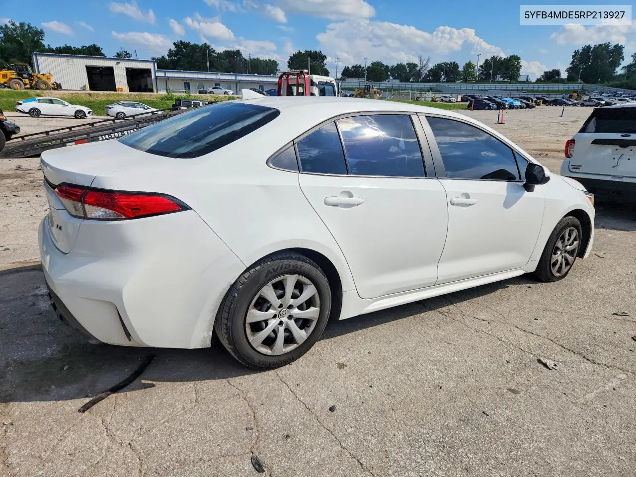 2024 Toyota Corolla Le VIN: 5YFB4MDE5RP213927 Lot: 56855446