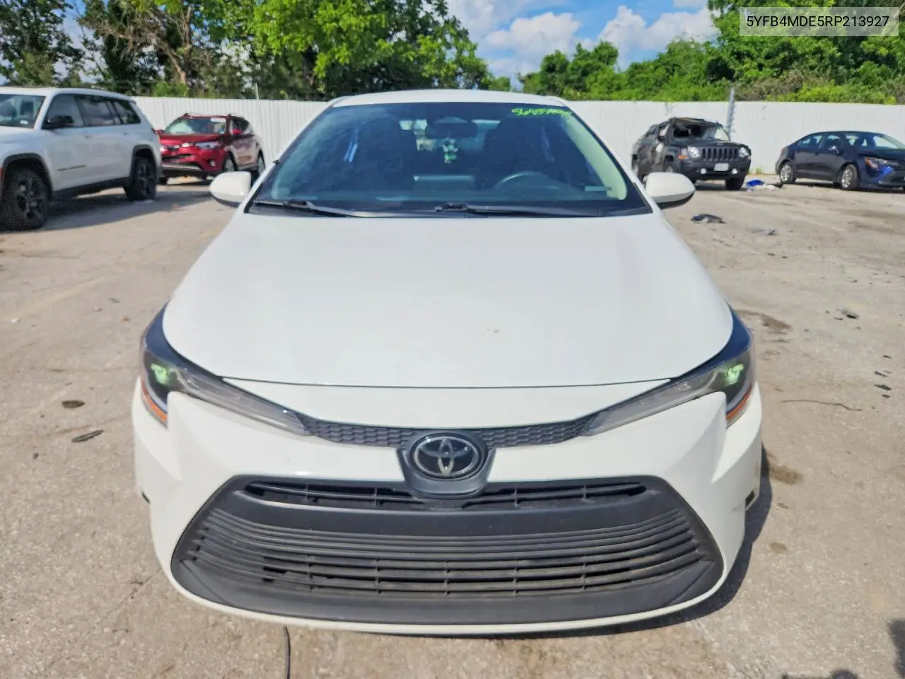 2024 Toyota Corolla Le VIN: 5YFB4MDE5RP213927 Lot: 56855446